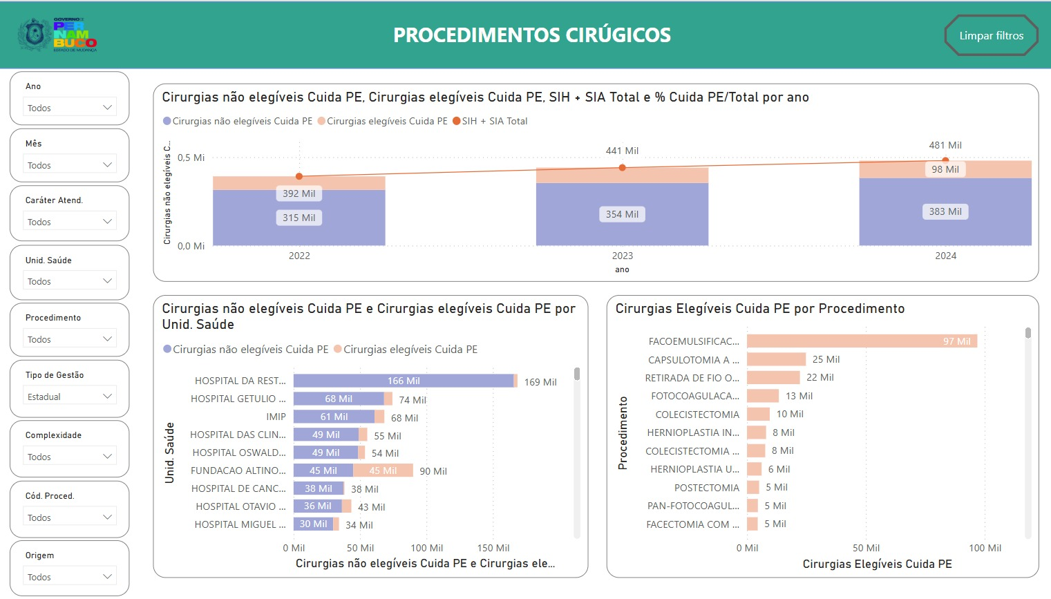 Prévia do aplicativo/relatório