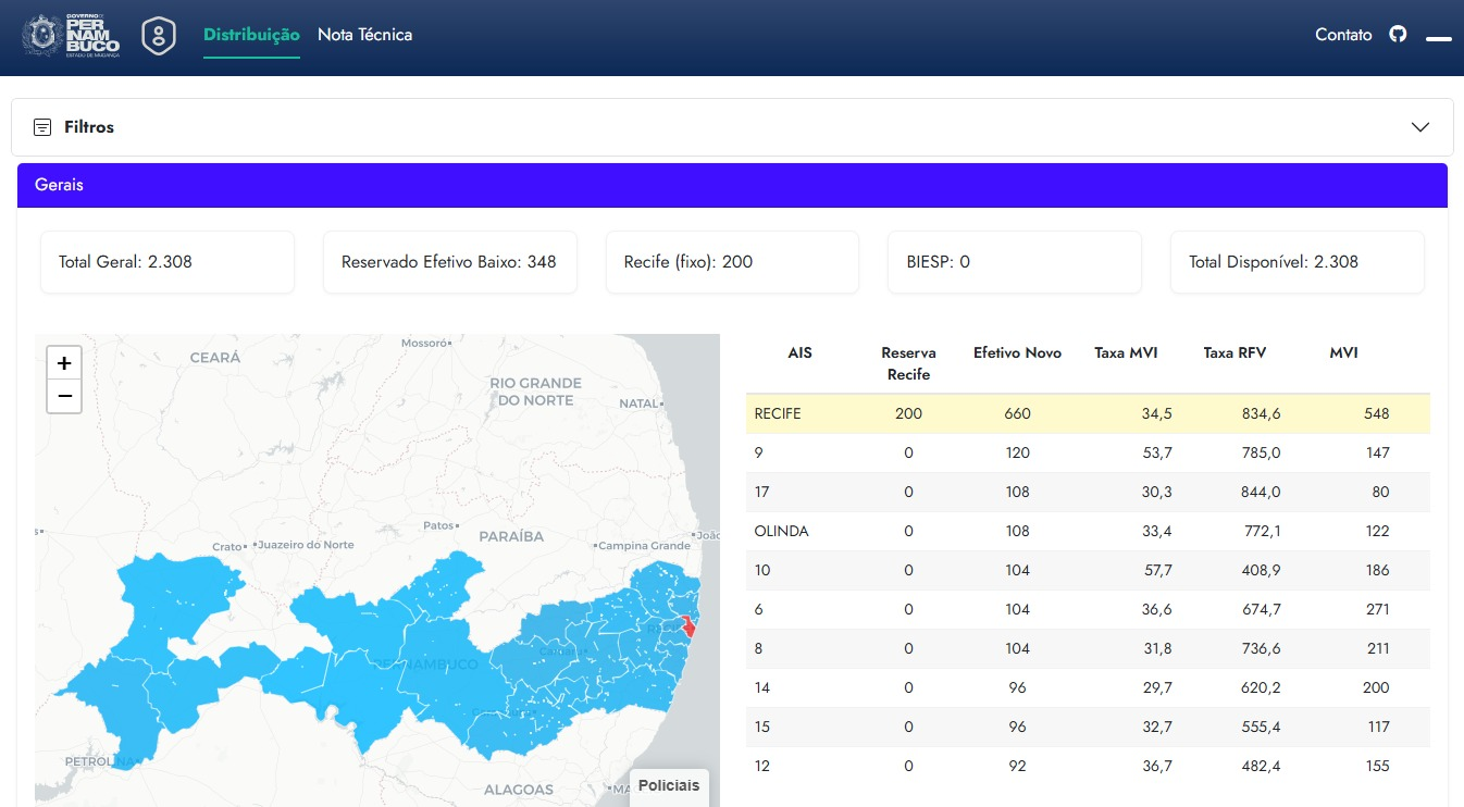 Prévia do aplicativo/relatório